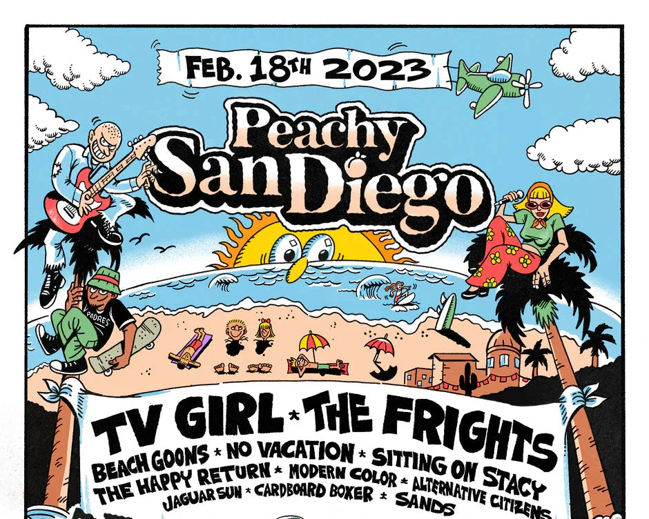 Peachy San Diego 2023 Poster