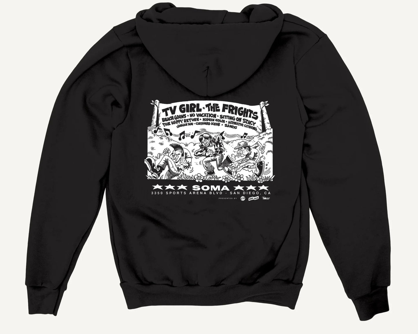 Peachy San Diego 2023 Zip-Up Hoodie