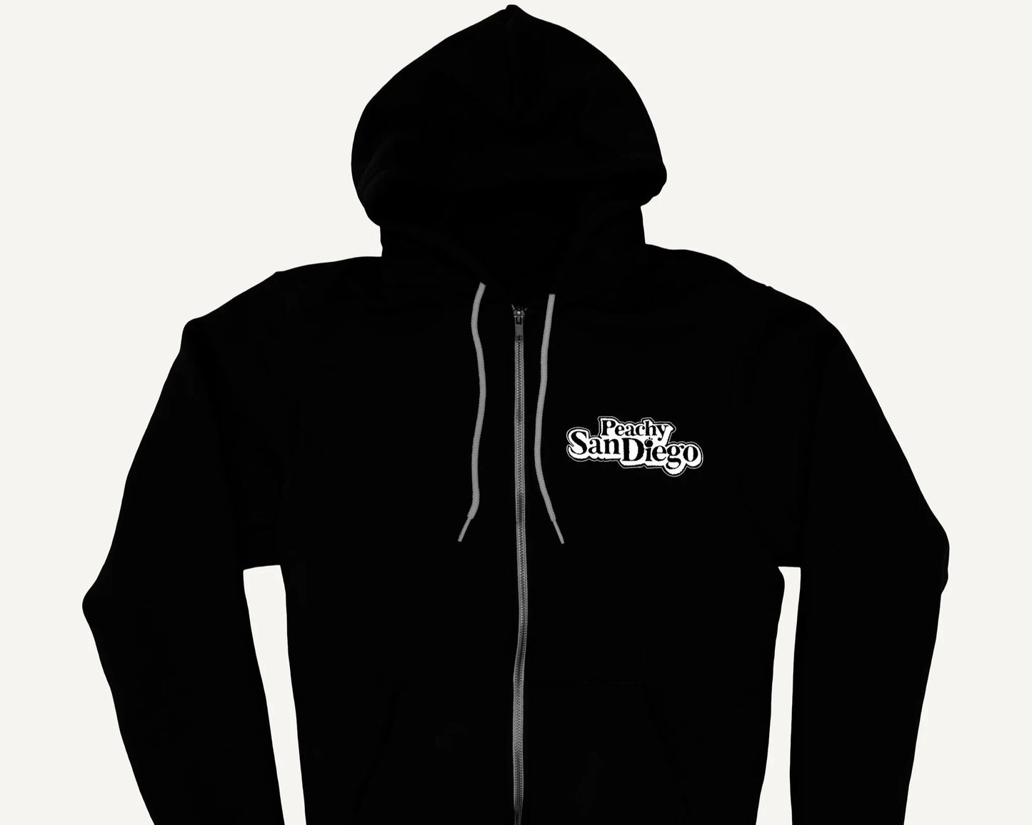 Peachy San Diego 2023 Zip-Up Hoodie